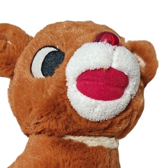 Plush Reindeer Toy -‎ Brown and Black - Picture 4 of 6